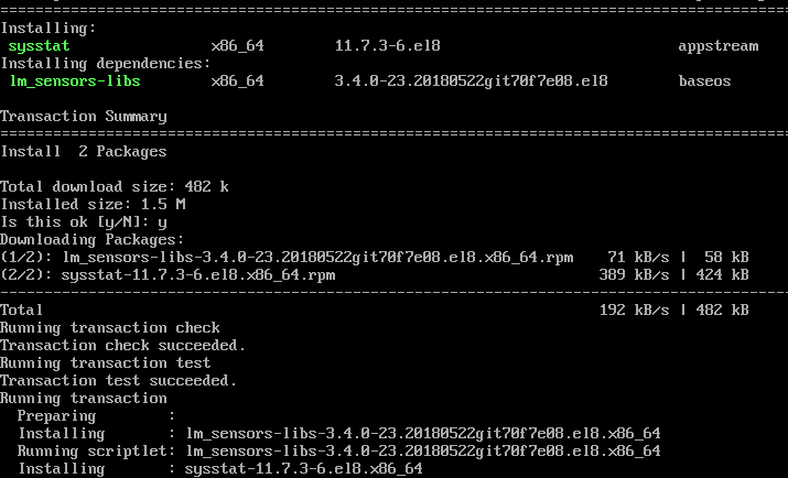 Install Sysstat in Linux