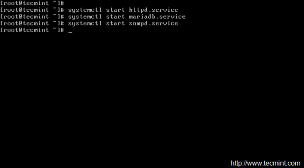 Start Services in CentOS 7