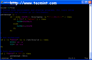 Turn On VI Syntax Highlighting