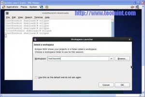 Eclipse Create WorkPlace