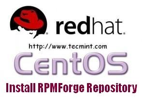 Install RPMForge Repository in Centos