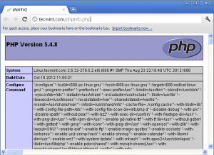 Install PHP 5.4.8