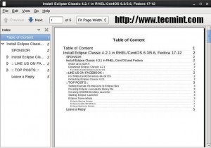 Create TOC using Wkhtmltopdf