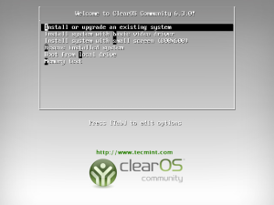 ClearOS 6.3 Install