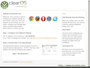 ClearOS 6.3 Post Installation