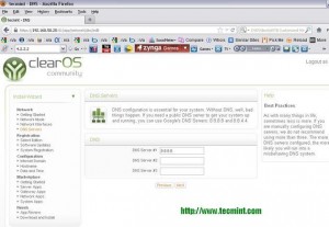 ClearOS Network Configuration