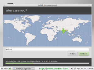 Linux Mint 13 Time Zone