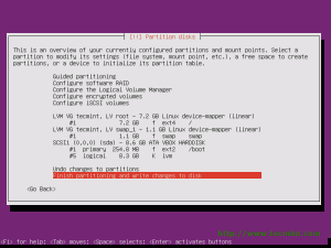 Partitions Formatting