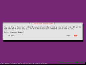 Ubuntu 12.10 Server Keyboard Selection