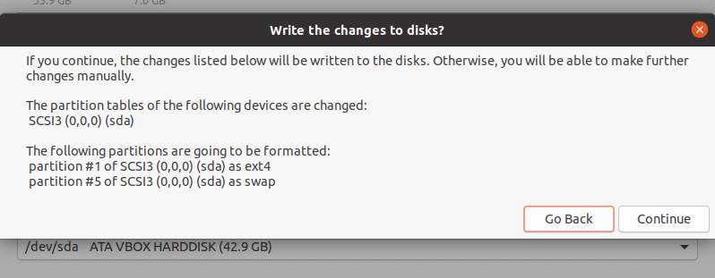 Write Changes to Disk