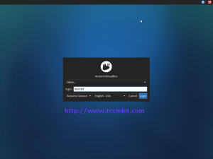 Xubuntu 12.10 Login Screen