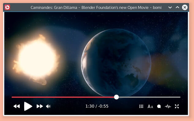 Bomu - Multimedia Player for Linux