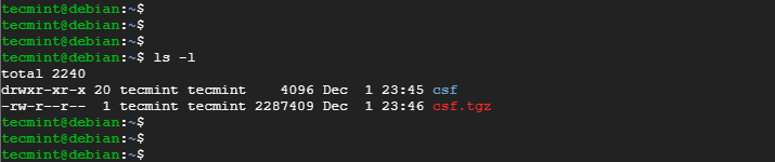 Config Server Firewall Files