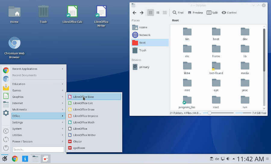 Q4OS Linux Desktop