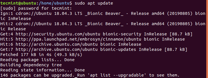 Update Ubuntu Software Packages