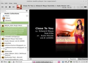 Xnoise Media Player for Ubuntu