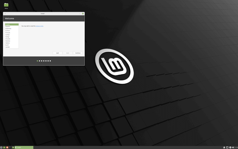 Linux Mint Language