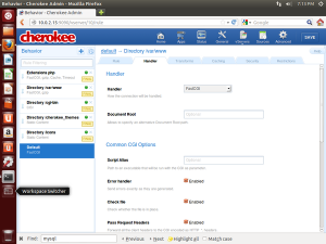 Enable PHP Extensions in Cherokee
