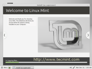 Linux Mint 14 Installation