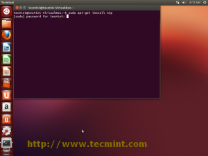 Install NTP Server in Ubuntu
