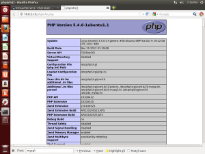 Cherokee Verify php info