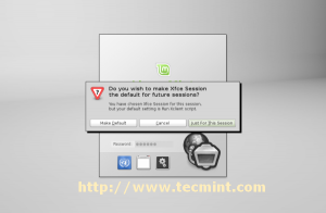 Set XFCE Default Desktop