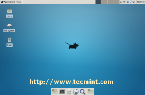 XFCE Desktop Screen