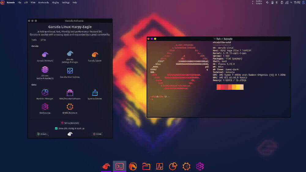 Garuda KDE Dragonized