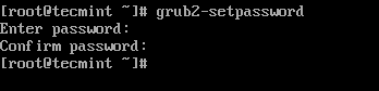 Generate GRUB Password