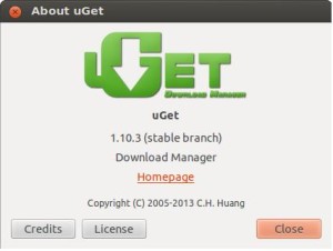 Install uGet in Ubuntu