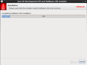 Completing NetBeans IDE installation