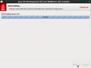 Uninstalling NetBeans IDE