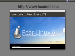 Pear Linux 6 Installation