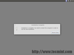 Pear Linux Installation Completed