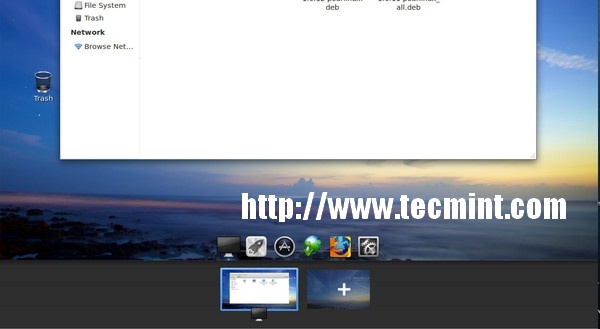 Pear Linux Desktop Icons