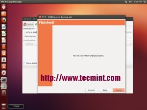 Pybackpack Apply Changes