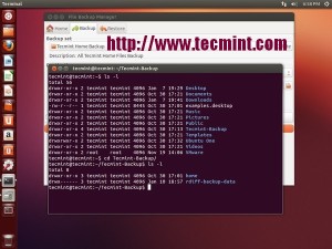 Verify Backup Directory