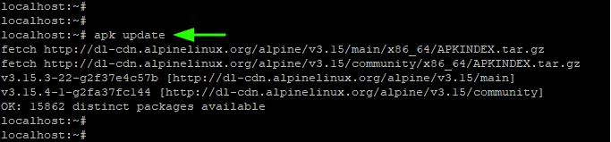 Alpine Linux Update
