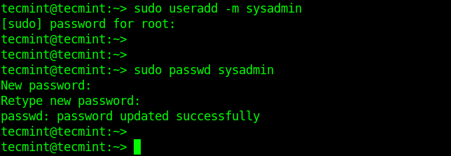 Create Sudo User in openSUSE