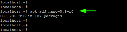 Hold Package Upgrade in Alpine Linux