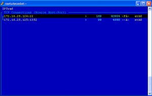 IPTraf Eth0 Monitoring