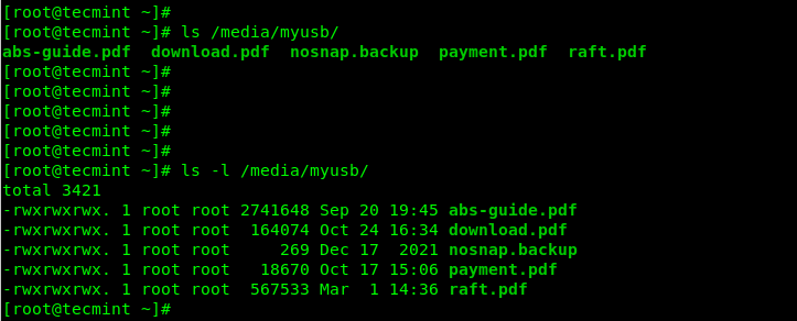 List NTFS Partition Files
