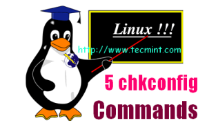  ejemplos de comandos chkconfig 