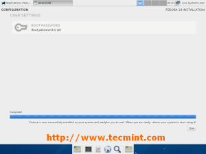 XFCE Installation Completed