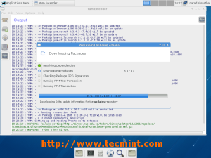XFCE Downloading and Installing Updates