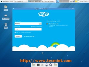 Skype Running on Fedora 18