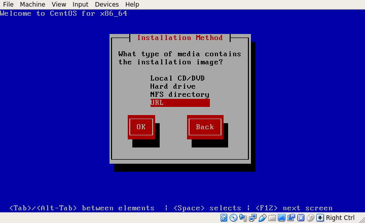 CentOS 6.10 Installation Type