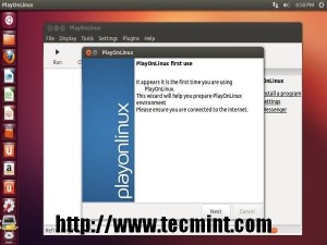 PlayOnLinux Setup Wizard 2