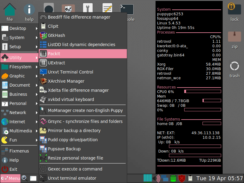 Puppy Linux Tools