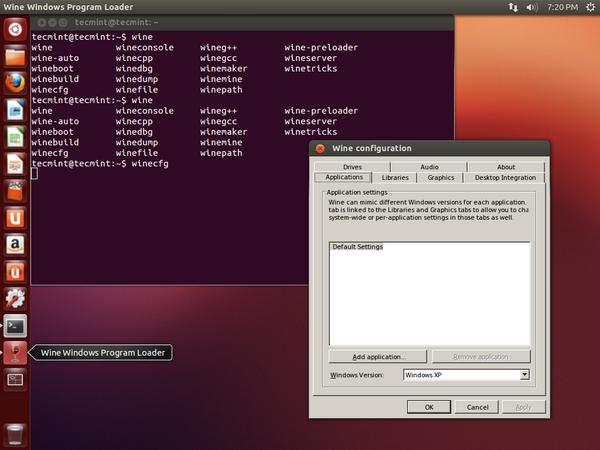 Configure Wine in Ubuntu